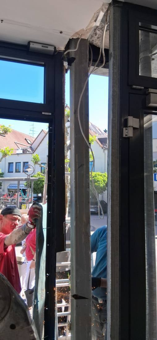 Stahlträger-Austausch im Fassadenbereich in Hofheim am Taunus – Fassadenarbeiten ACG Bausanierung GmbH